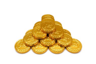 altın sikke izole