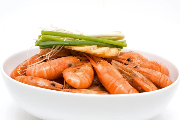 Delicious shrimps — Stock Photo, Image