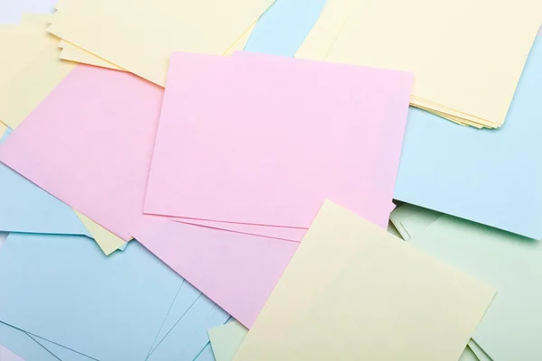 Stosu notatek programu sticky notes — Zdjęcie stockowe