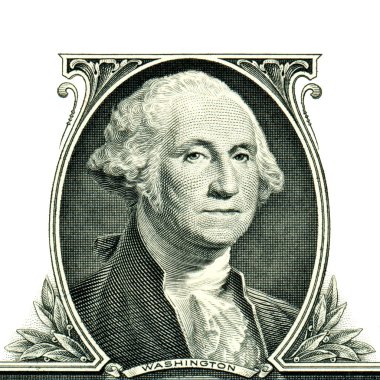 George washington bir dolar üzerinde