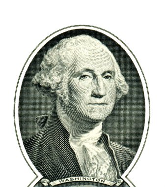 George washington bir dolar üzerinde