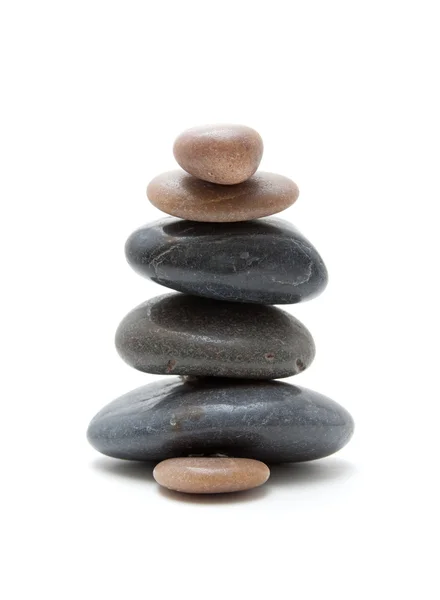 Kiegyensúlyozott halom kövek — Stock Fotó