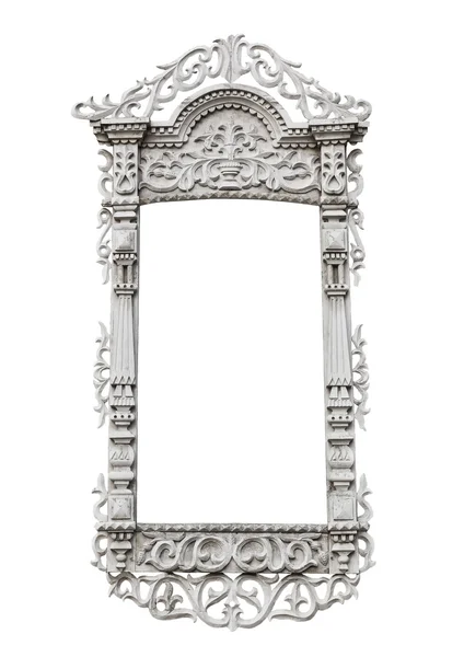 Carved window frame — Stock Photo, Image