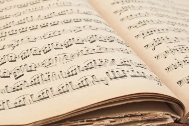 müzik Not arka planı