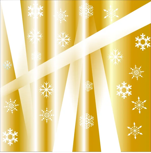 Background with snowflakes — Stock Vector