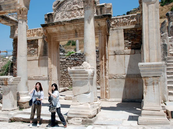 Hadrian Tapınağı, Efes, Türkiye, — Stok fotoğraf