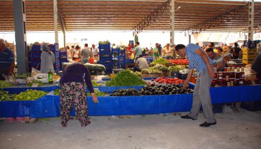 tipik şark ın Bazaarı