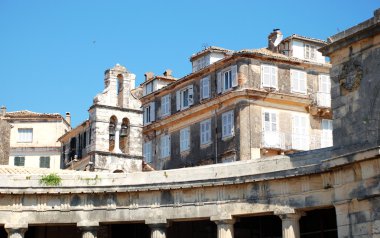 Corfu town binalar - Aziz michael ve Aziz georges Sarayı