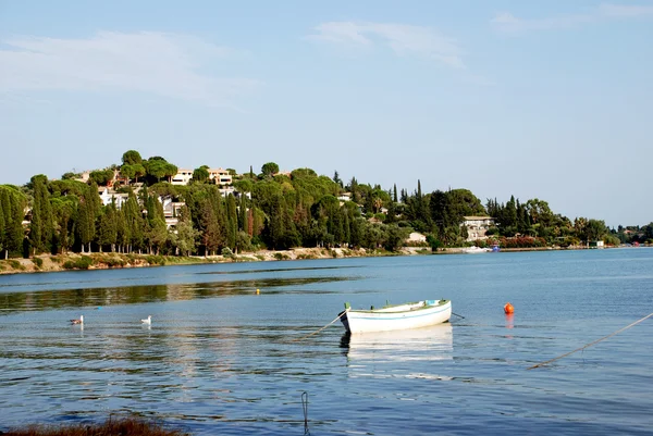 Paisaje costero de Grecia — Foto de Stock