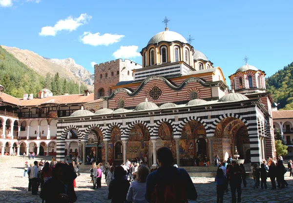 Монастырь Св. Иоанна Рильского, Гора Рила, Болгария — стоковое фото