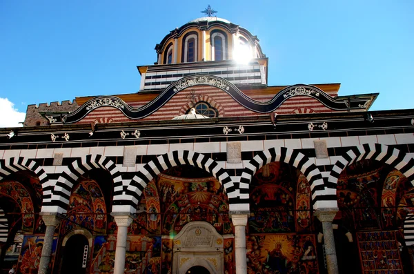 Monastero di San Giovanni Rilski, montagna di Rila, Bulgaria — Foto Stock