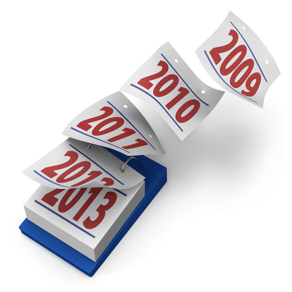 Время летит годами.
