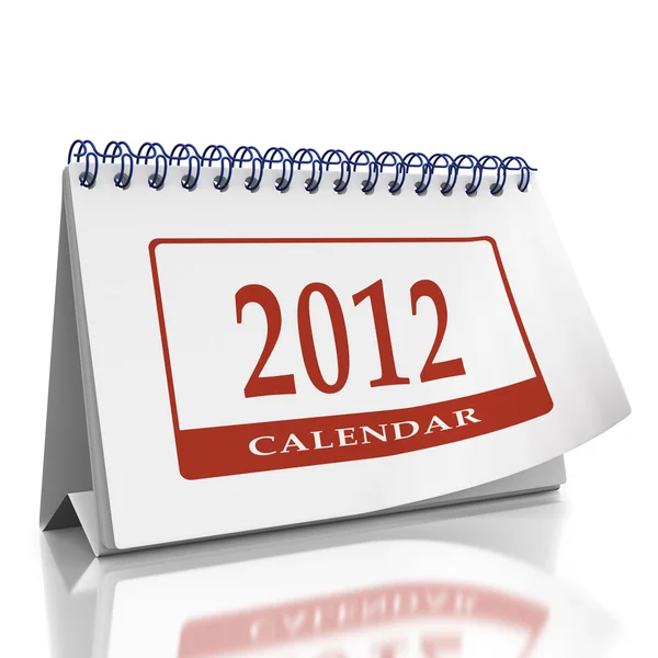 Calendário do ano de 2012 — Fotografia de Stock