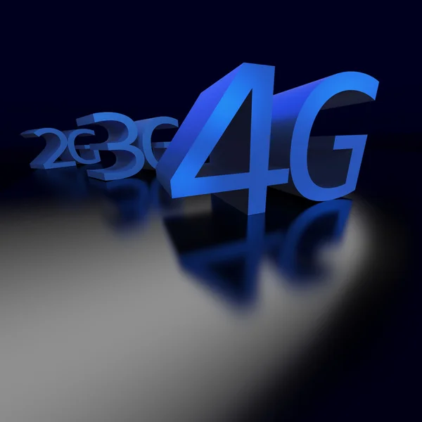 4G technology replacing 3G and previous networking — Stock Photo, Image