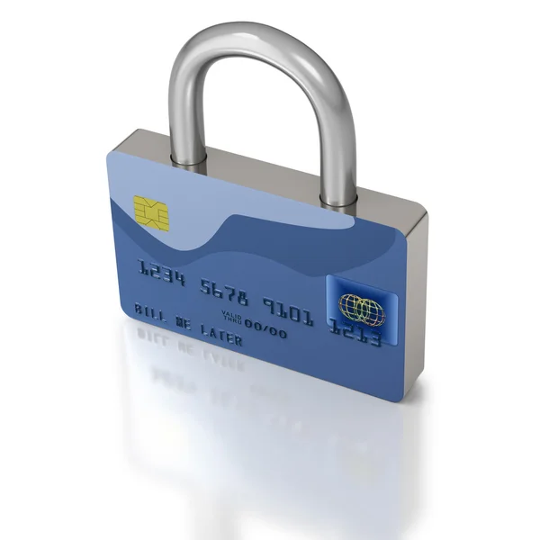 Beveiliging voor creditcard operaties — Stockfoto