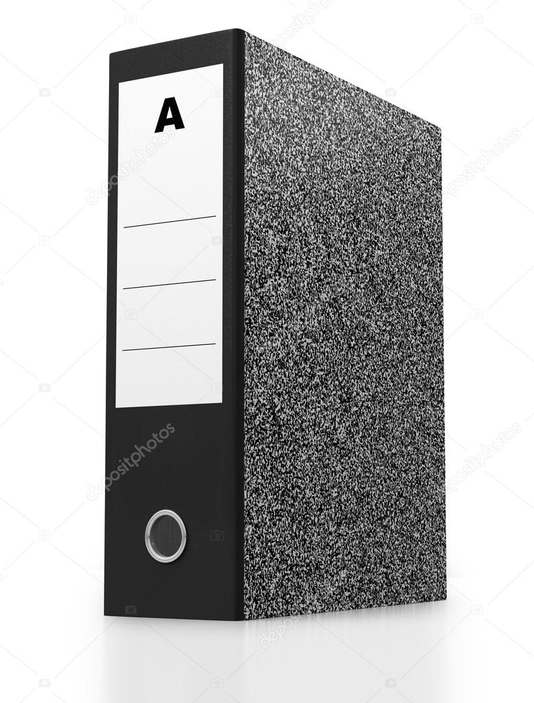 Gabinete de oficinas con tinta negra — Foto de stock © billdayoneDP