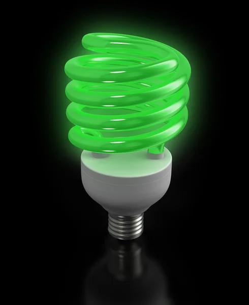 現代生態学的な蛍光灯電球 — ストック写真