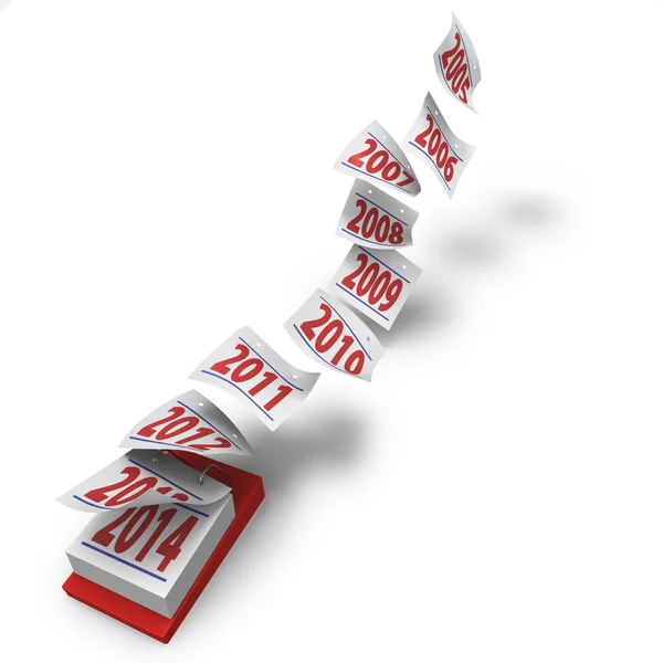 zaman on tarafından gösterilen 2005 yılından 2014 için uçar