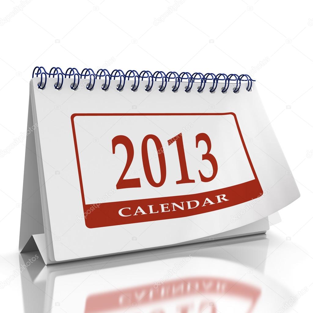 Calendar for year 2013