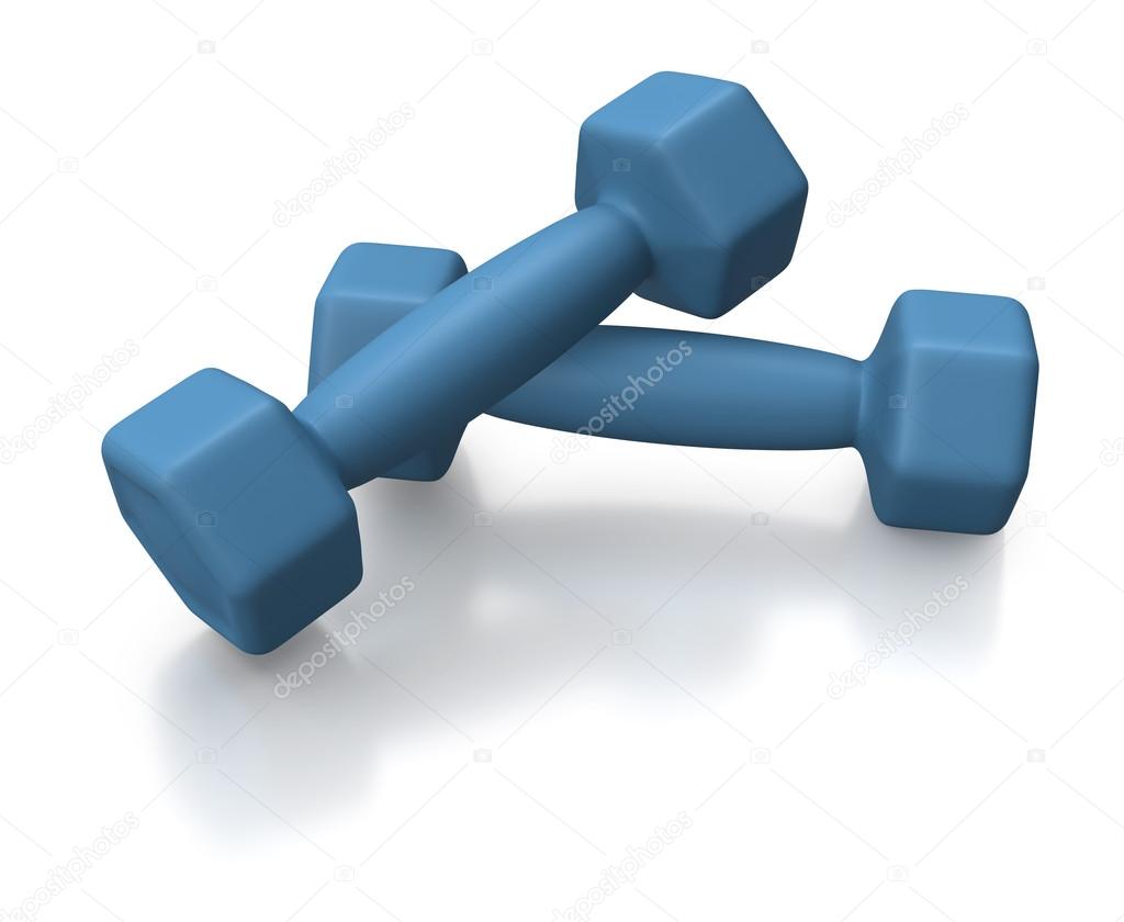 Small barbells for healthy lifestyle