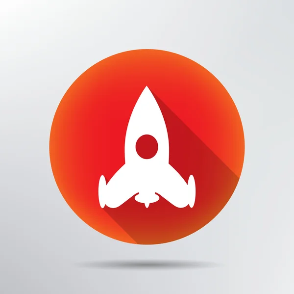 Rocket icon. — Stock Vector