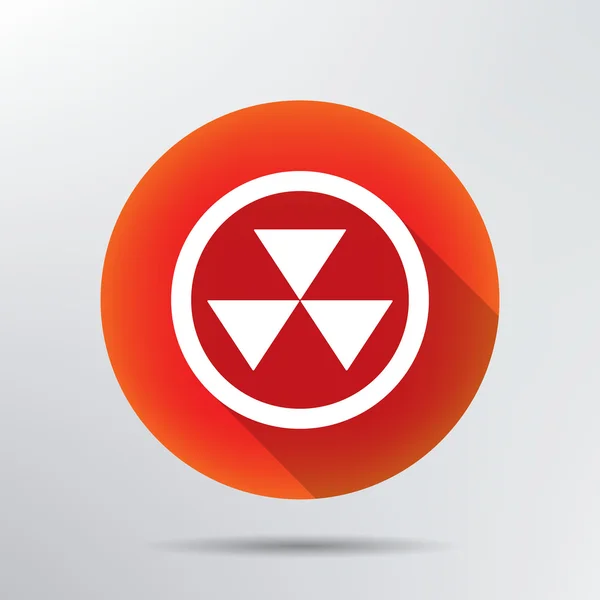Radiation icon. — Stock Vector