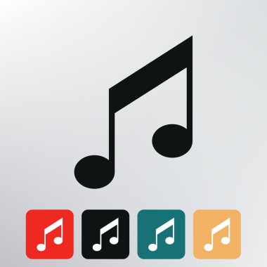 Müzik nota simgesi.