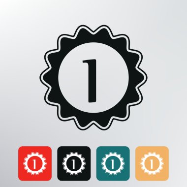 bir numaralı simgesi.