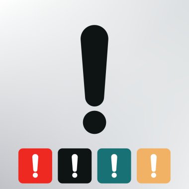 Ünlem simgesi simgesi.