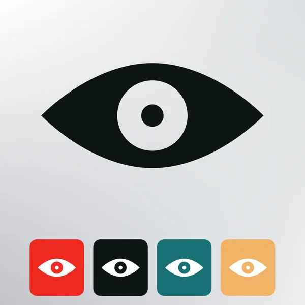 Icono de ojos . — Archivo Imágenes Vectoriales