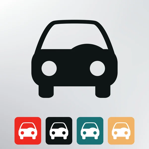 Auto pictogram. — Stockvector