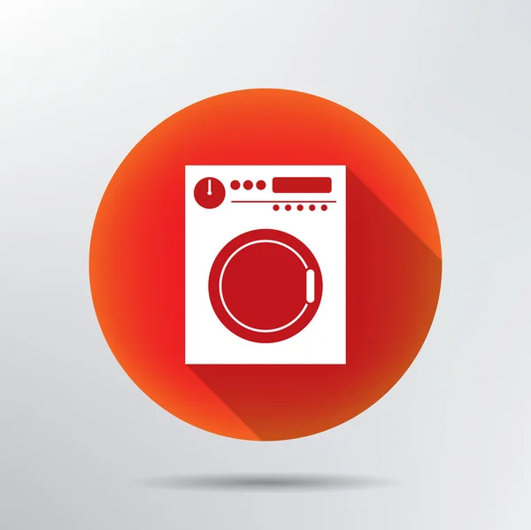 Washing machine icon. — Stock Vector