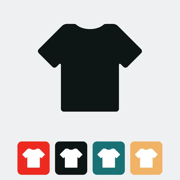 T shirt pictogram. — Stockvector