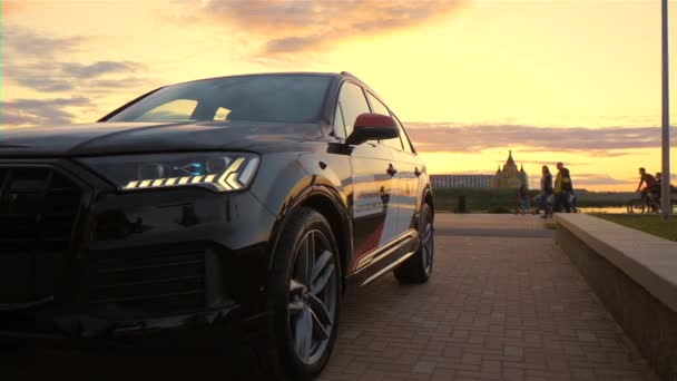 Audi Dique Cidade Nizhny Novgorod Junho 2020 — Vídeo de Stock