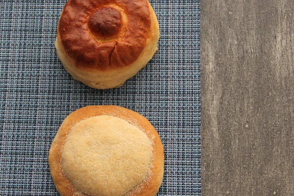 Pão Doce Mexicano Como Biscoito Croissant Ralado Verme Fofo Fresco — Fotografia de Stock