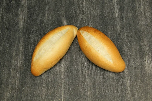 Φρέσκο Αφράτο Νόστιμο Φρεσκομαγειρεμένο Αλεύρι Σιταριού Μεξικάνικο Ψωμί Bolillo Λευκό — Φωτογραφία Αρχείου