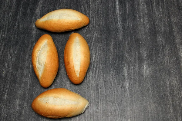 Färskt Läckert Varmt Och Färskt Mexikanskt Franskt Bolilllo Vitt Bröd — Stockfoto