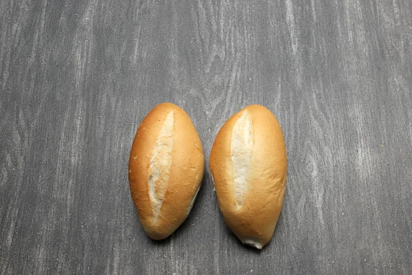 Fresco Delicioso Quente Acabado Fazer Mexicano Francês Bolilllo Pão Branco — Fotografia de Stock