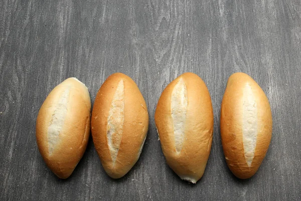 Fris Heerlijk Warm Vers Gemaakt Mexicaans Frans Bolilllo Wit Brood — Stockfoto