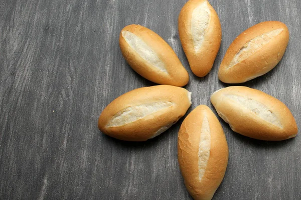 Frisches Köstliches Flauschiges Heißes Frisch Zubereitetes Mexikanisches Bolillo Weiß Französisch — Stockfoto