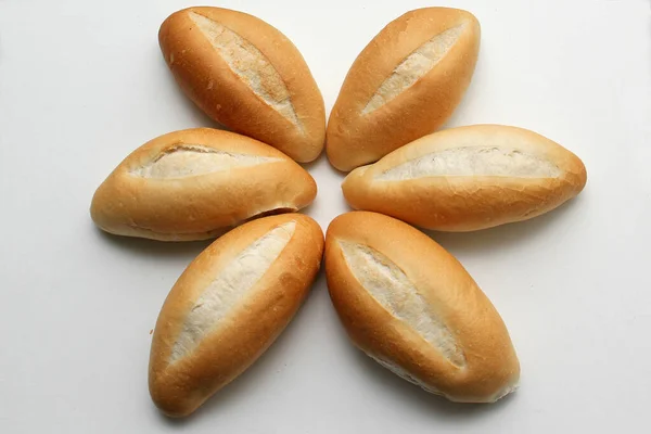 Köstliches Frisches Flauschiges Knuspriges Heißes Frisch Gebackenes Mexikanisches Brot Französisches — Stockfoto