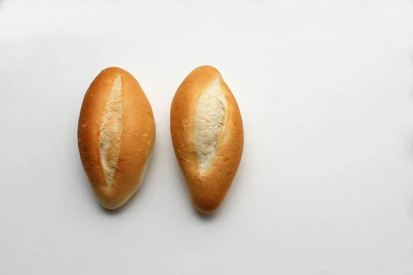 Νόστιμο Φρέσκο Αφράτο Τραγανό Ζεστό Φρεσκοψημένο Ψωμάκι Μεξικάνικο Ψωμί Γαλλικό — Φωτογραφία Αρχείου