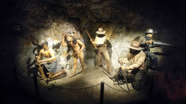 Underground Silver Mine Mining Heritage City Zacatecas Mexico You Can — Stock Photo, Image