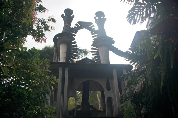 Xilitla Mexikó 2016 Október Edward James Szoborkert Las Pozas San — Stock Fotó