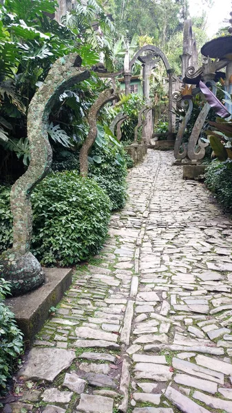 Xilitla Mexikó 2016 Október Edward James Szoborkert Las Pozas San — Stock Fotó