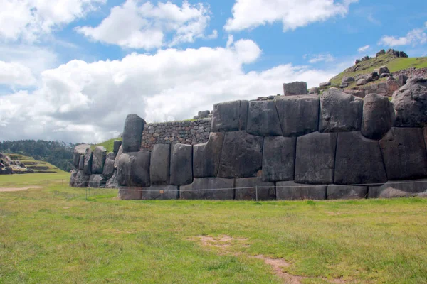 Sacsayhuaman Citadela Severním Okraji Města Cusco Peru Historického Hlavního Města — Stock fotografie