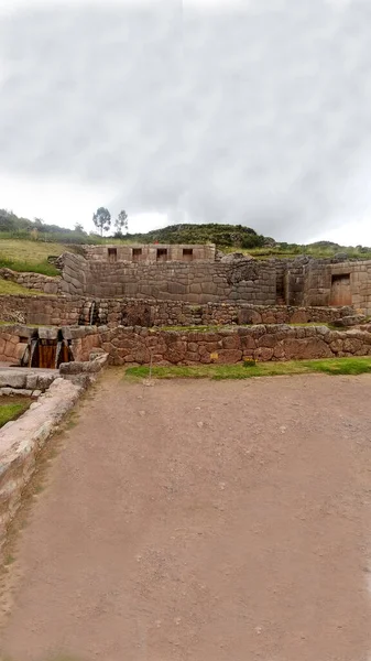 Tambomachay Tampumachay Peru Archaeological Site Worship Water Inca Empire Rest — Stock Photo, Image