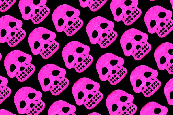 Színes Papel Picado Áldozatul Mexikói Hagyomány Day Dead All Saints — Stock Fotó