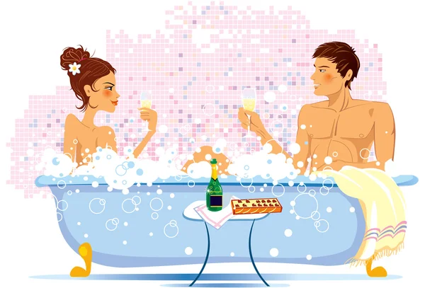 iki gönül bir banyoda