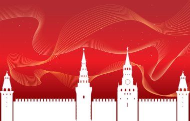 kremlin silüeti.